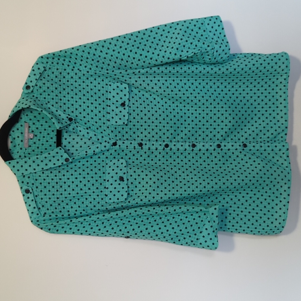 NY Collection blouse, M